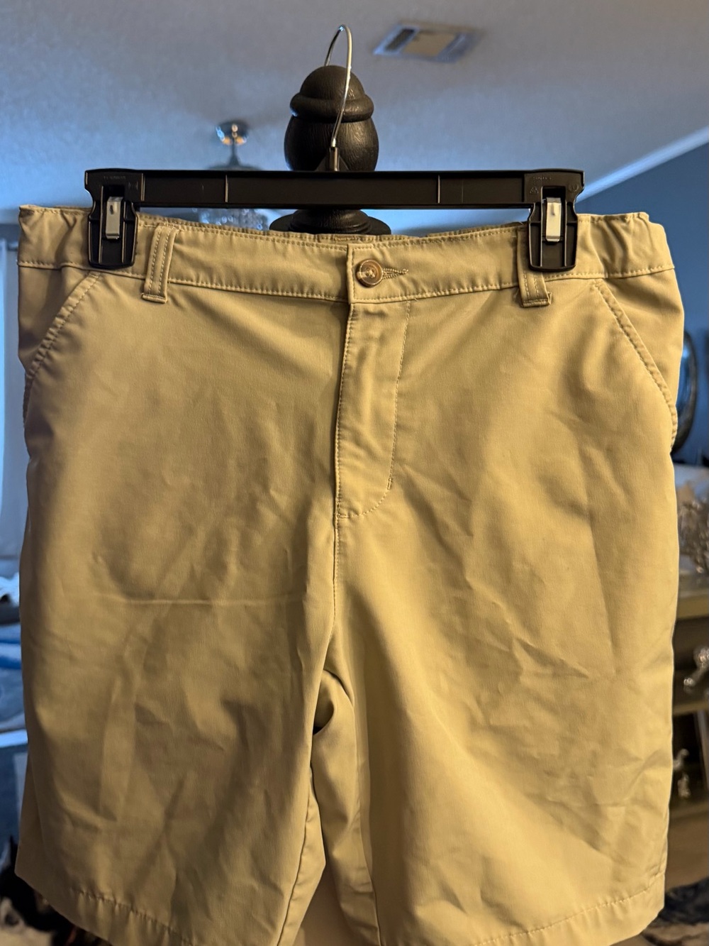 Boys Classic Khaki Cotton Blend Pants